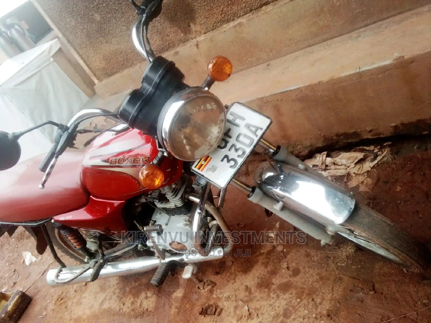 Bajaj Boxer 2017 Orange
