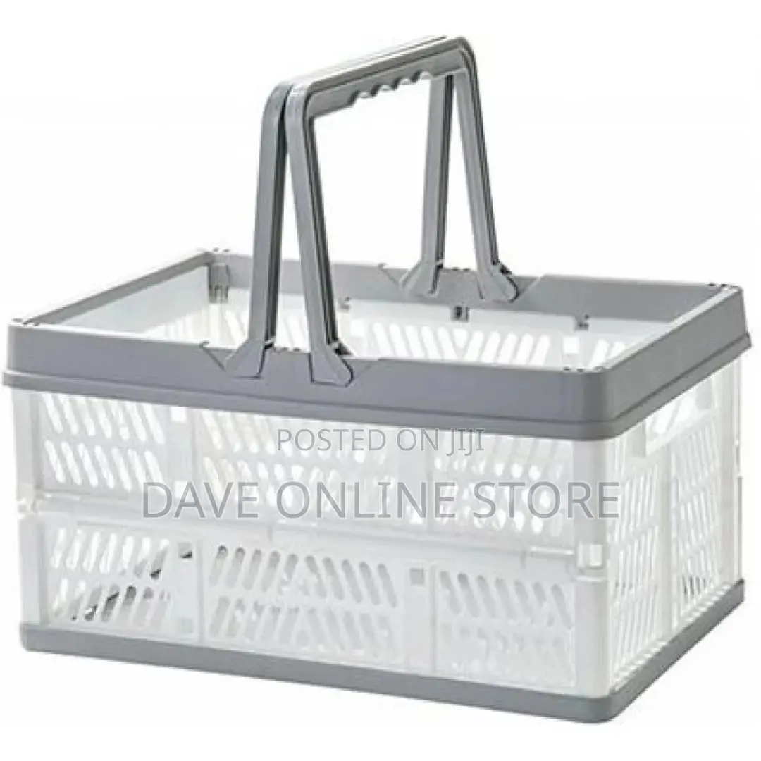 Foldable Storage Basket Kitchen Fruit Toy Holder