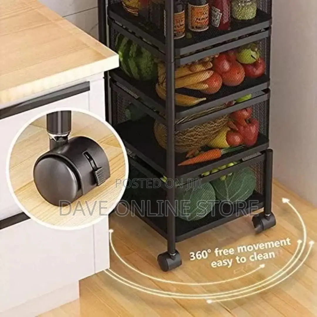 4 Tier Kitchen, Bedroom, Bathroom Storage Rack