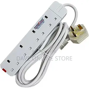 Power King 4 Ways Power King Extension Cable- 3 Meter.