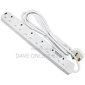 Power King 6 Ways Power King Extension Cable- 3 Meter –