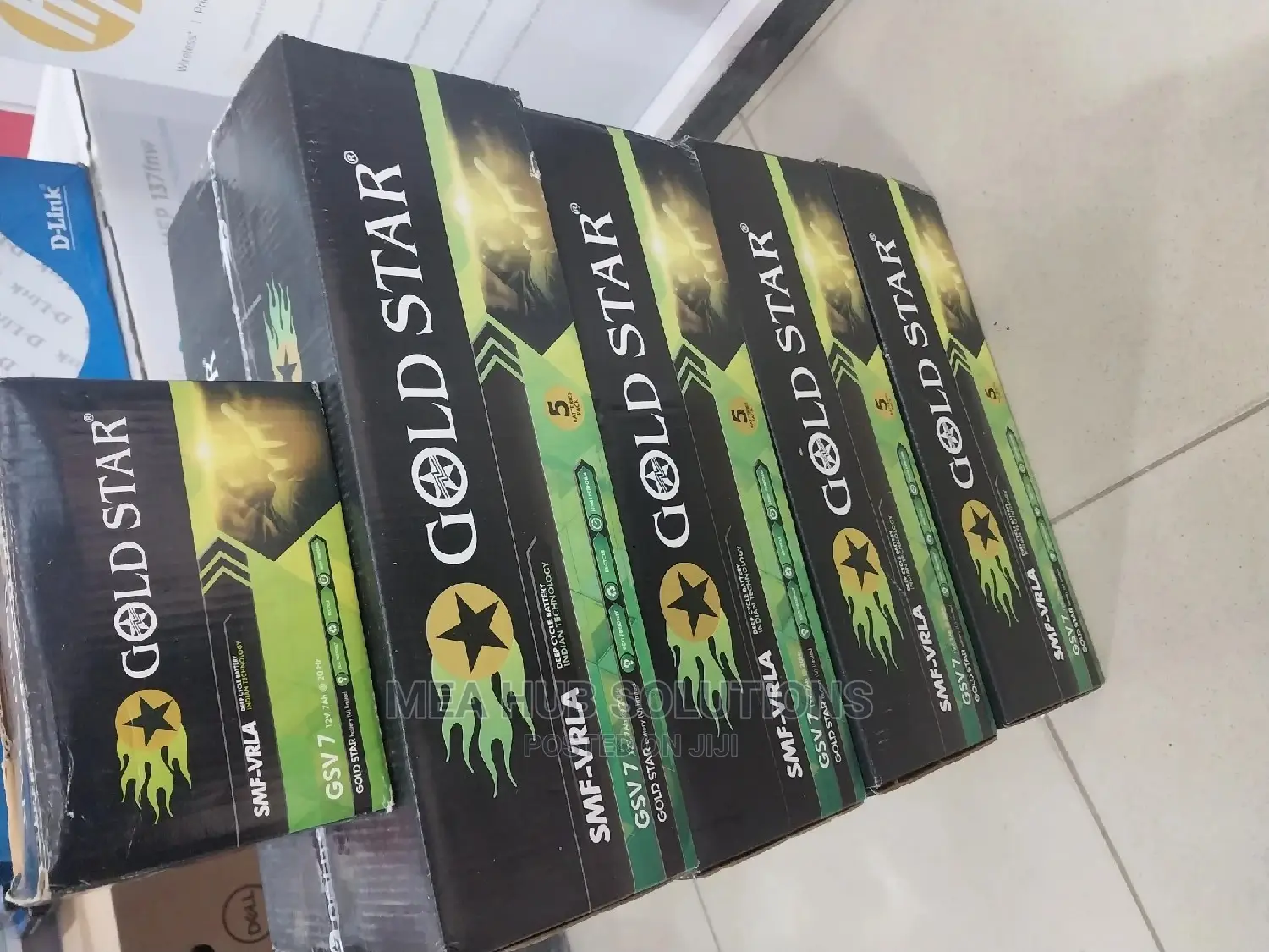 Gold Star Ups Battery