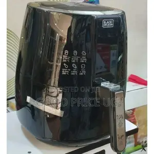 Black and Decker Air Fryer With 2 Years Warranty.