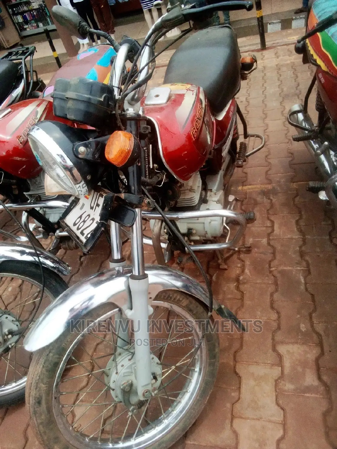 Bajaj Boxer 100 2017 Red