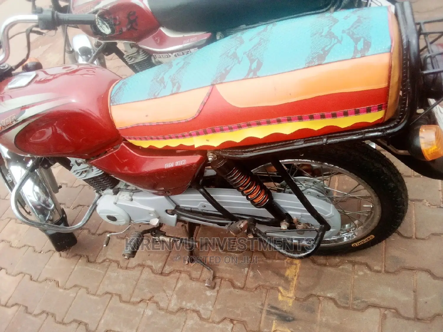 Bajaj Boxer 125 2018 Red