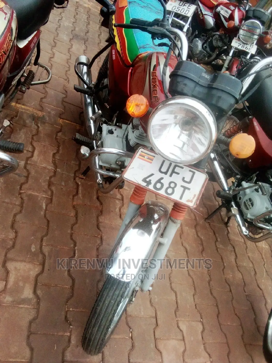 Bajaj Boxer 125 2018 Red