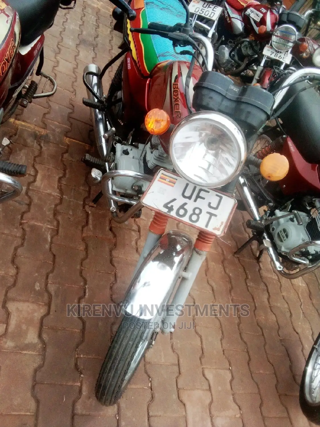 Bajaj Boxer 125 2018 Red