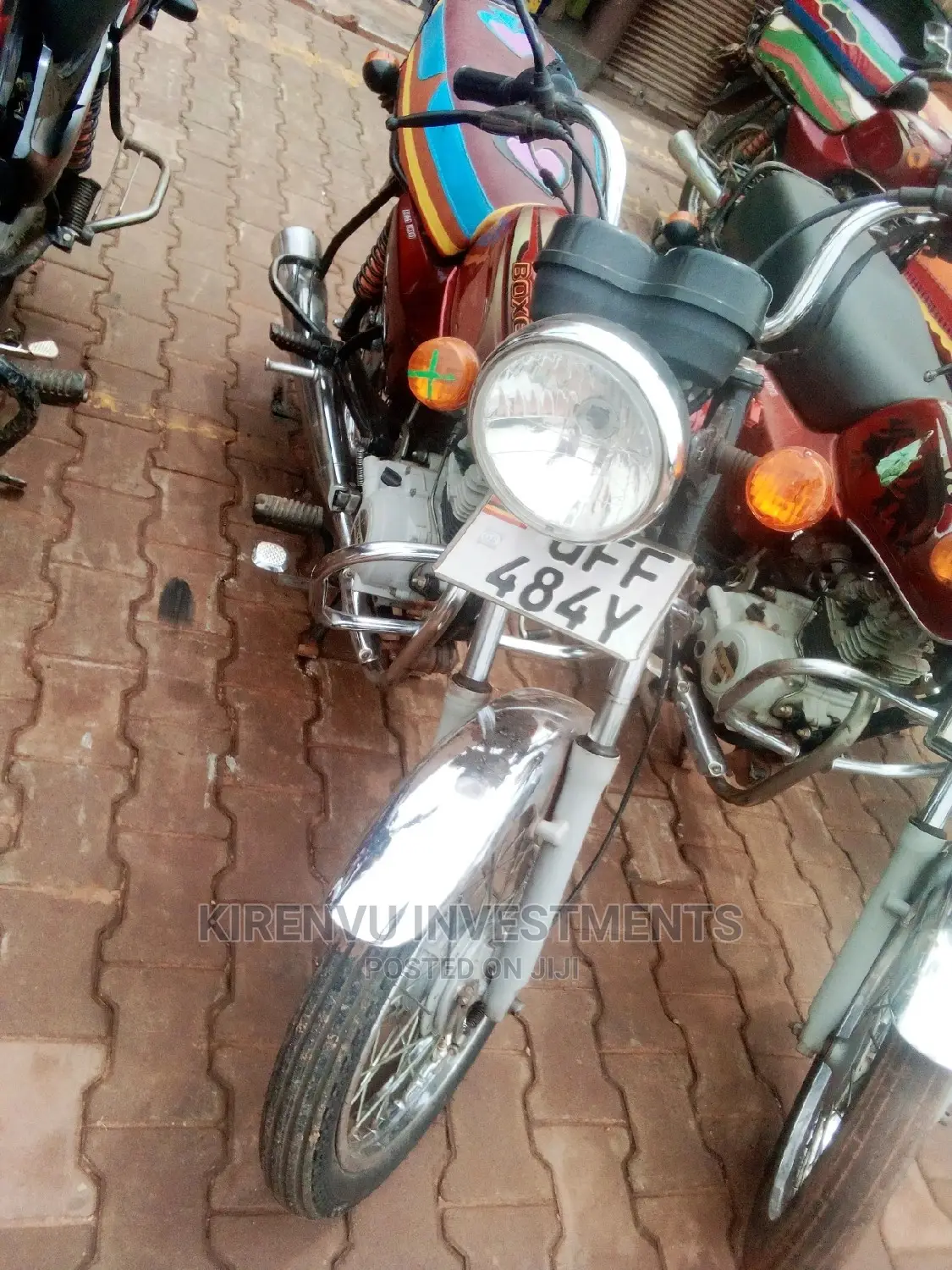 Bajaj Boxer X125 2018 Red