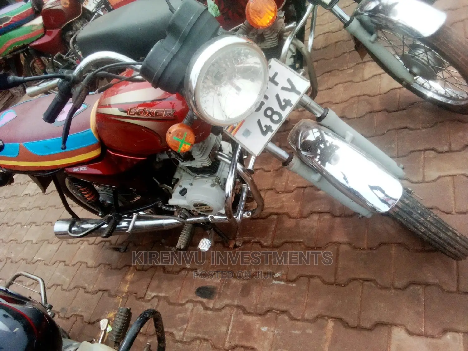 Bajaj Boxer X125 2018 Red