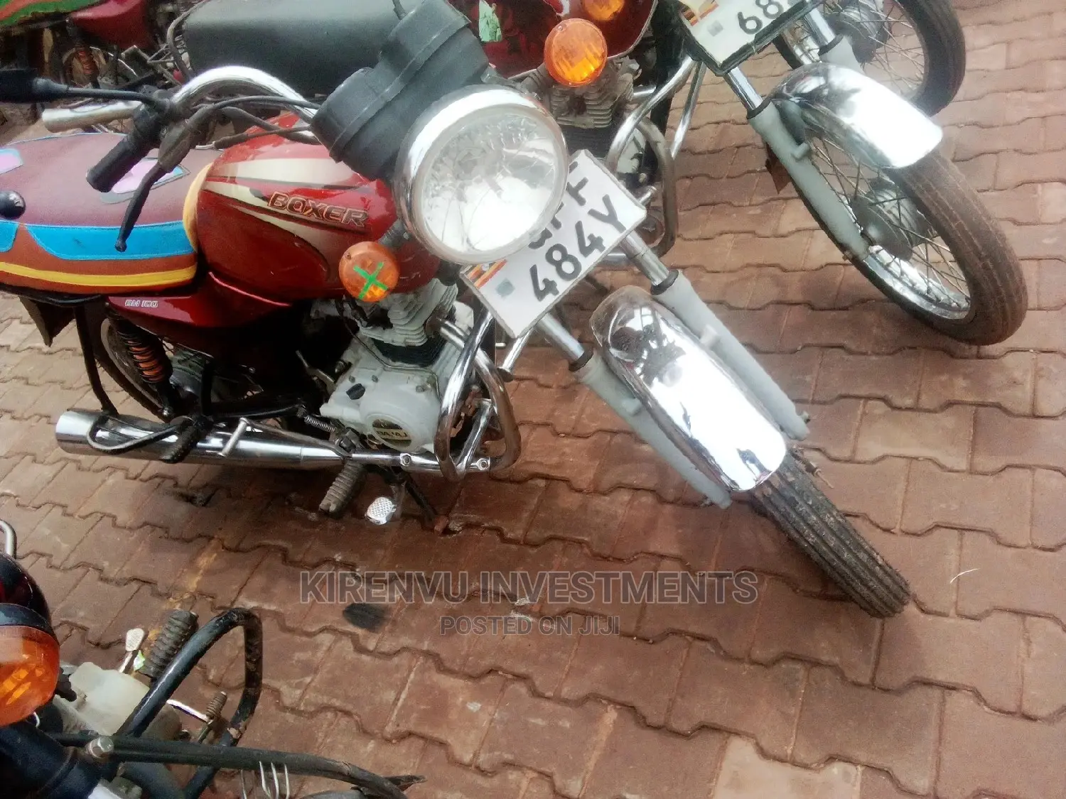 Bajaj Boxer X125 2018 Red