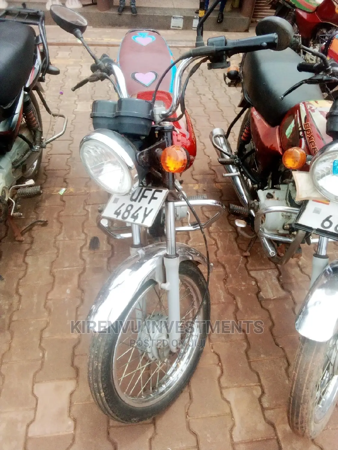 Bajaj Boxer X125 2018 Red