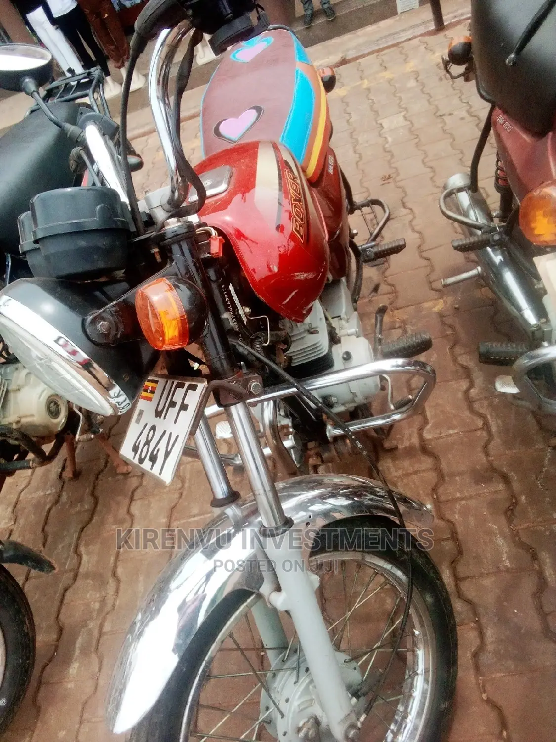 Bajaj Boxer X125 2018 Red
