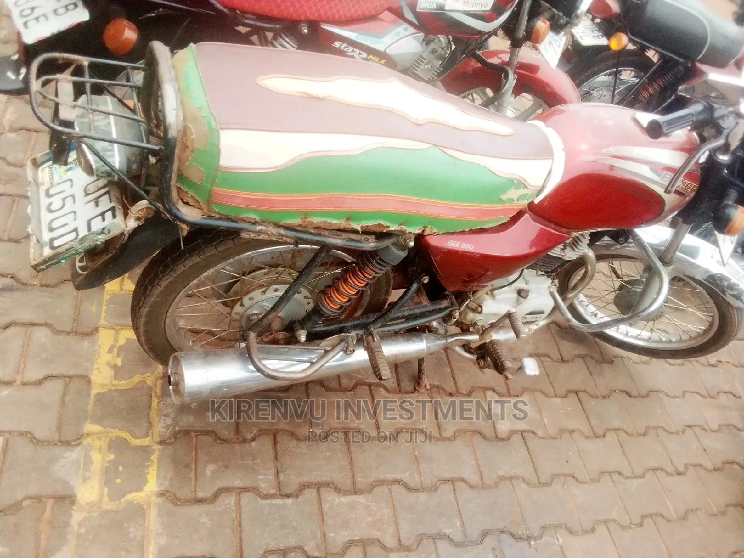 Bajaj Boxer BM100ES 2017 Red