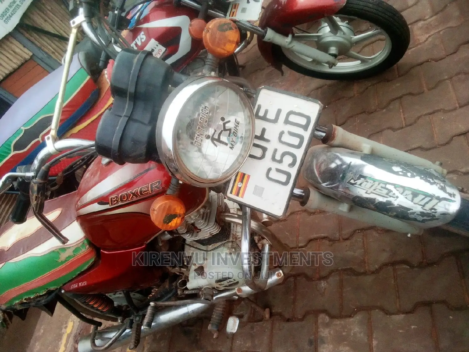 Bajaj Boxer BM100ES 2017 Red