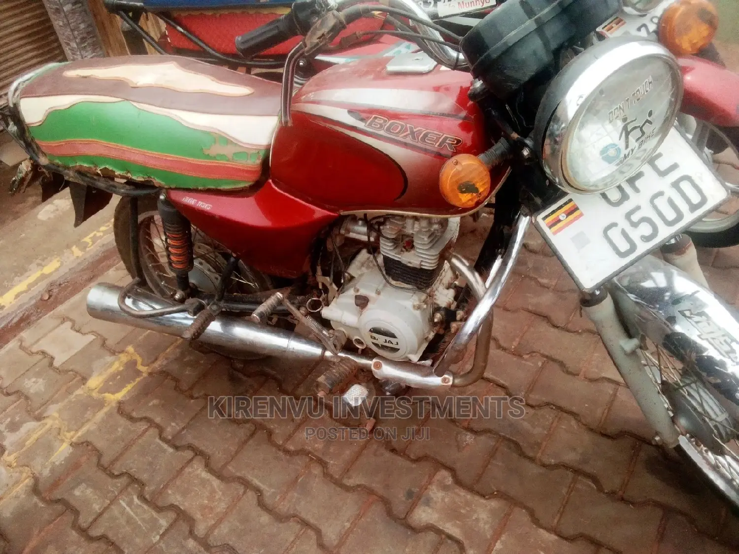 Bajaj Boxer BM100ES 2017 Red