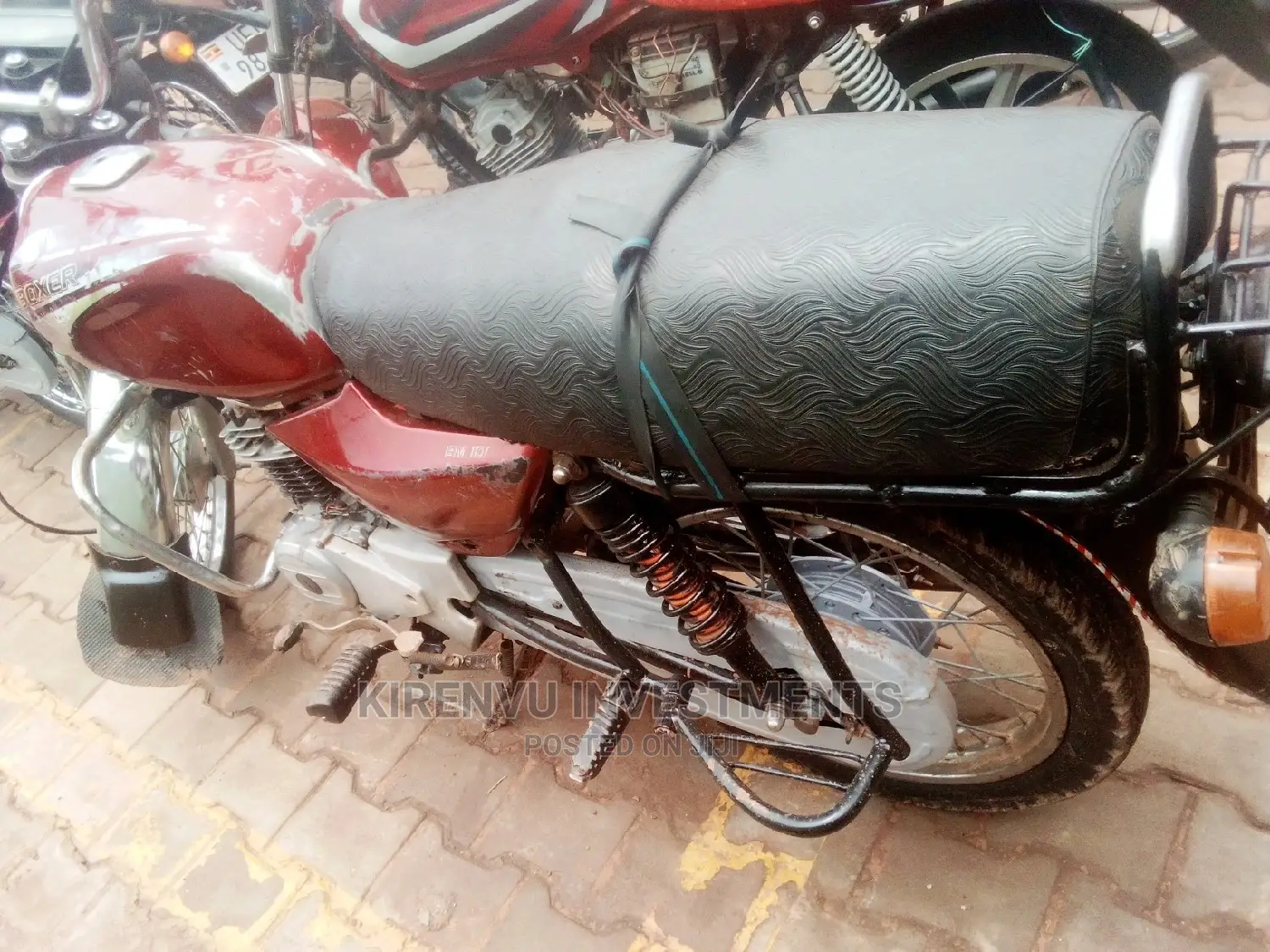 Bajaj Boxer 100 2012 Red