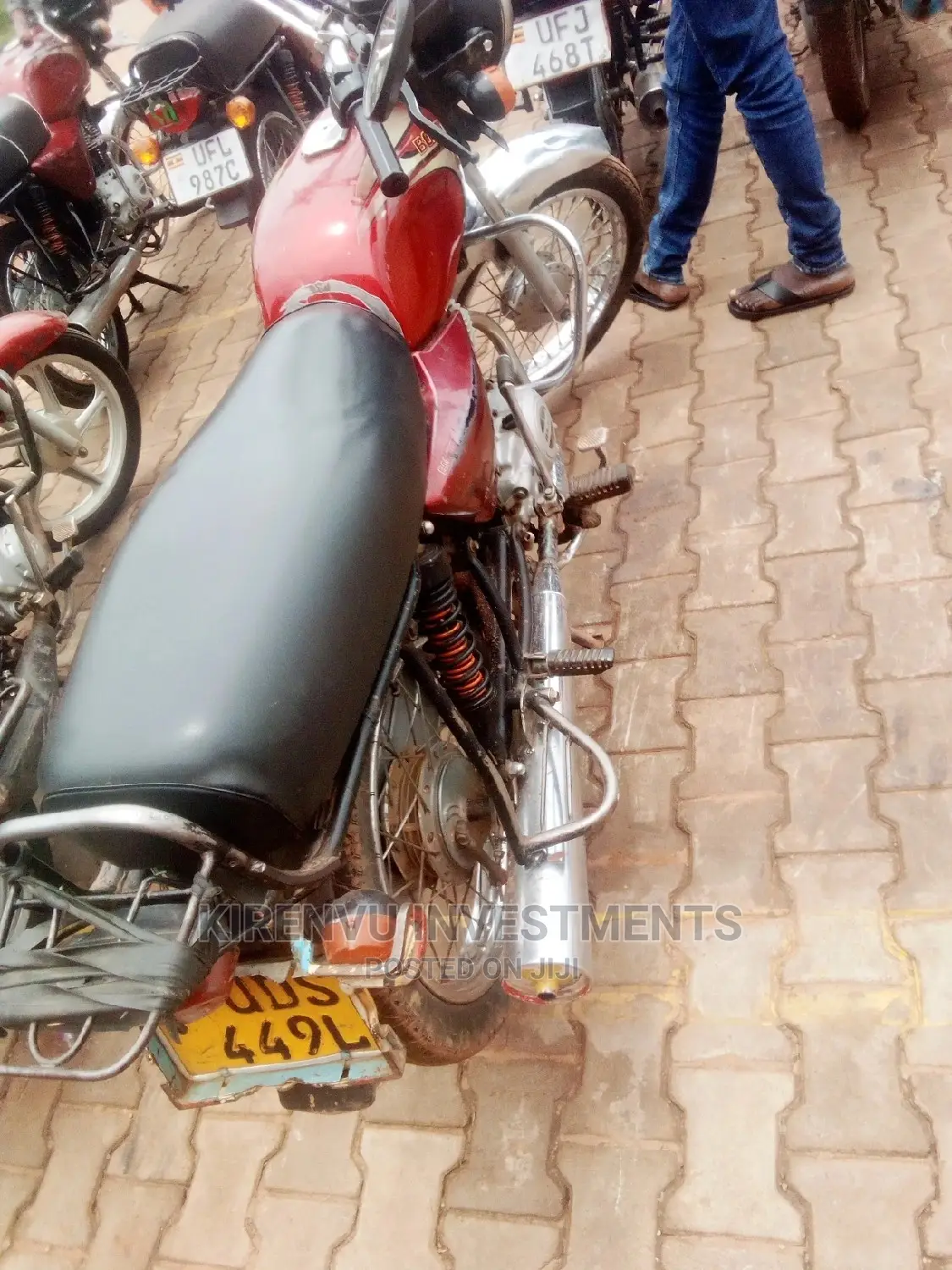 Bajaj Boxer 125 2013 Red