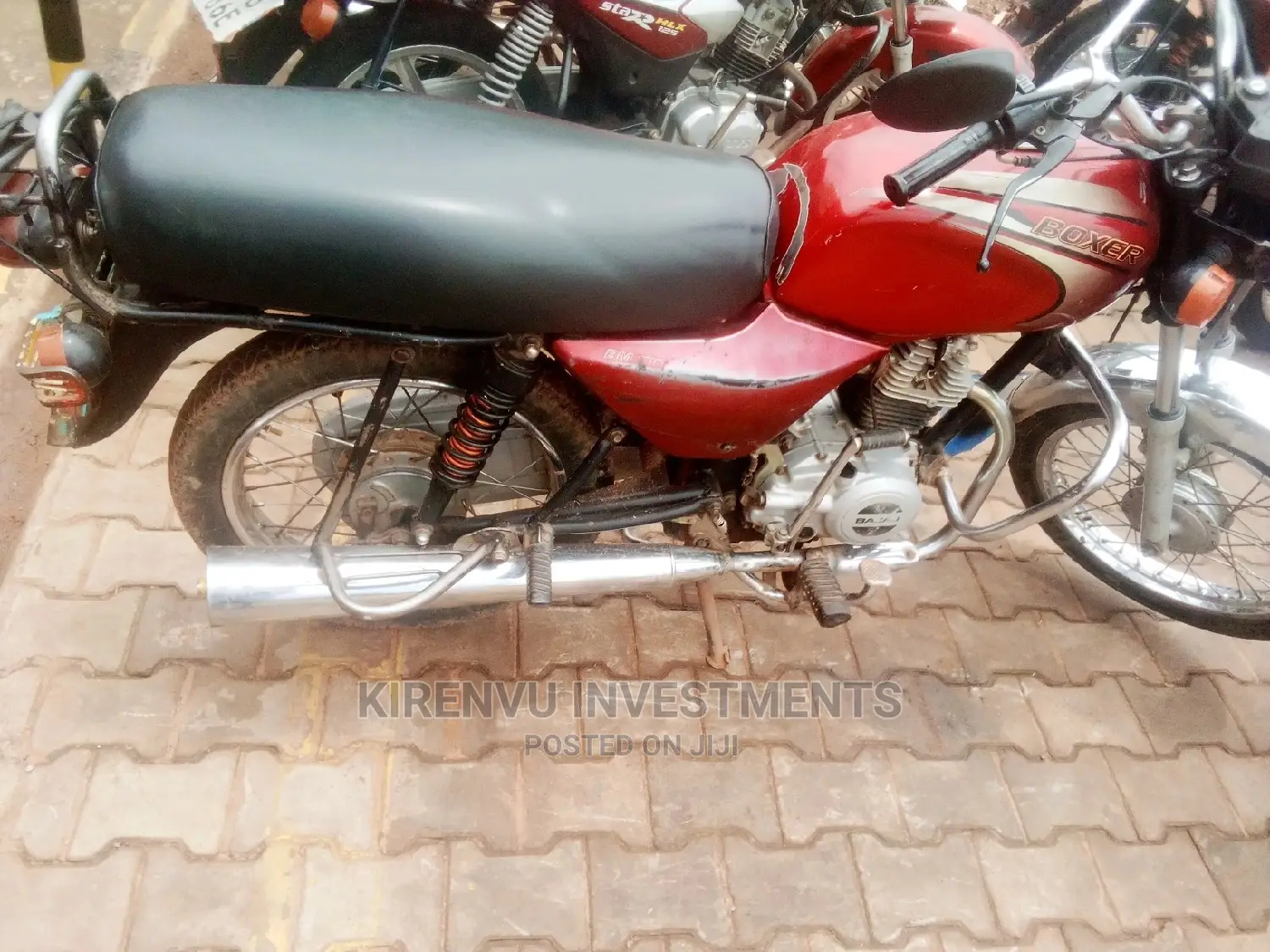 Bajaj Boxer 125 2013 Red