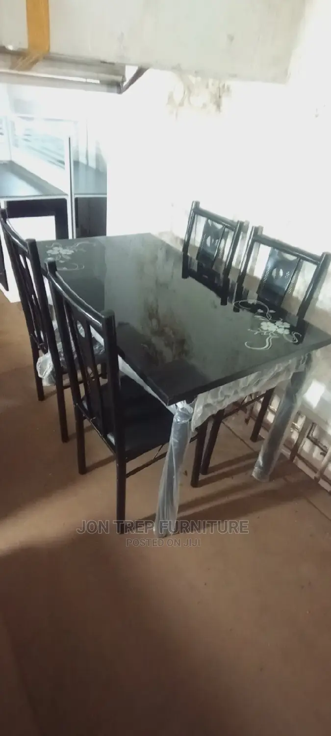 Dining Table Glass 4 Seater