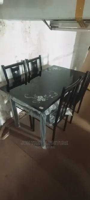 Dining Table Glass 4 Seater