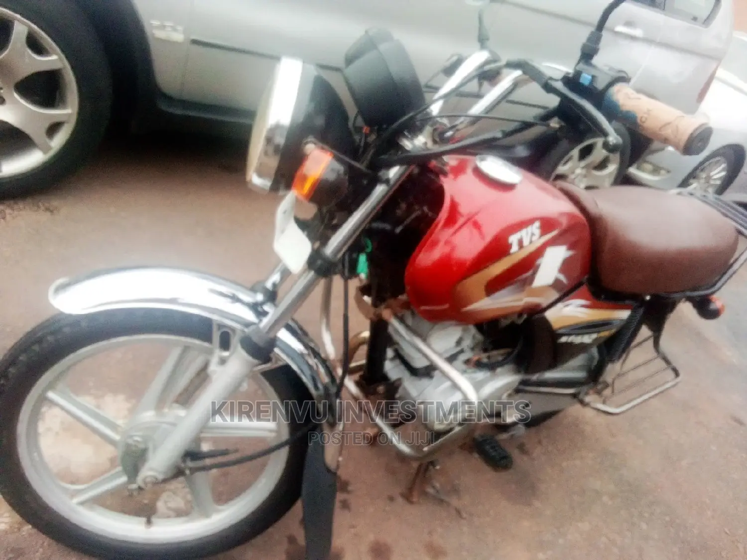 TVS XL 100 2013 Red