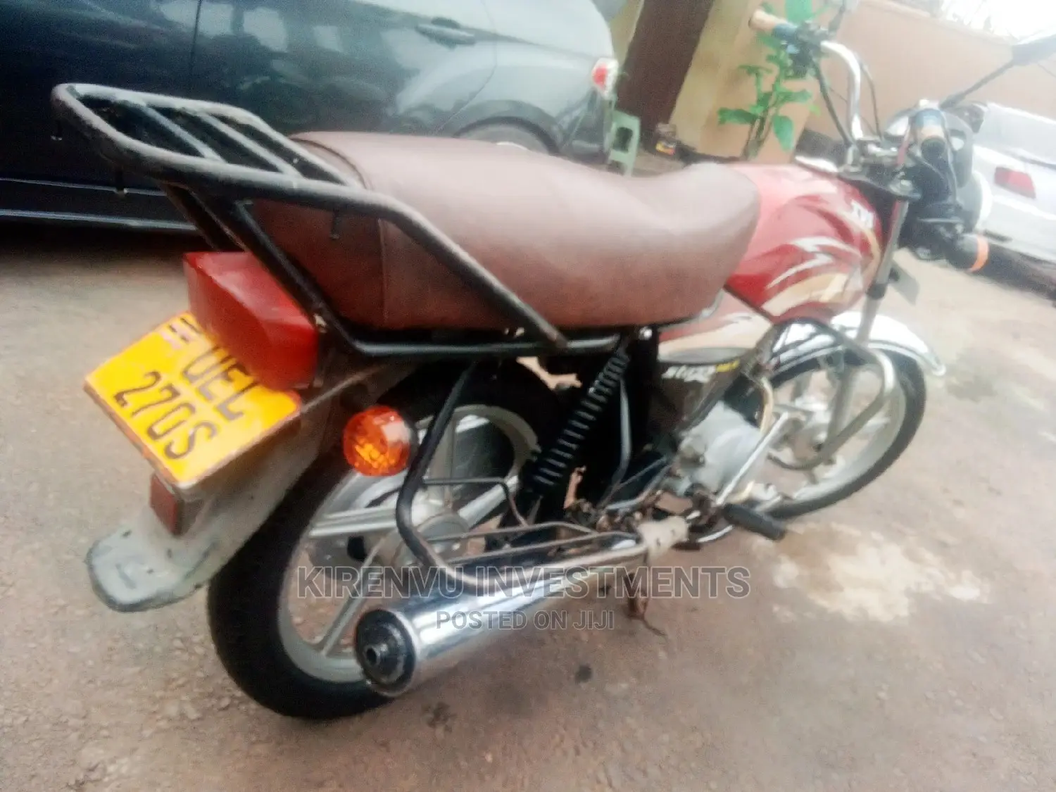 TVS XL 100 2013 Red