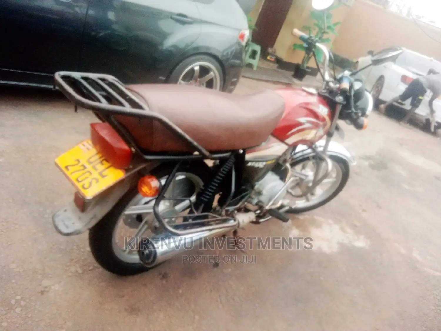 TVS XL 100 2013 Red