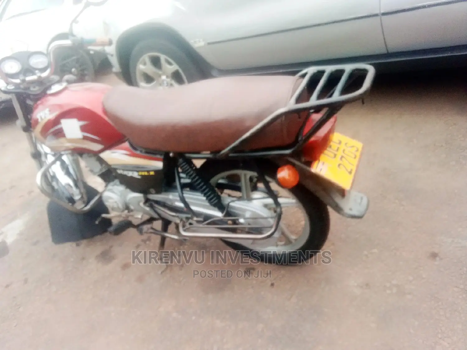 TVS XL 100 2013 Red