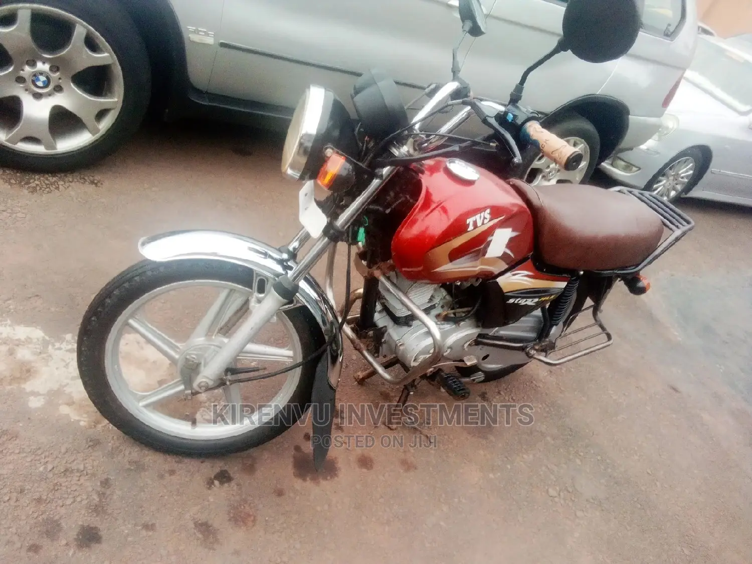 TVS XL 100 2013 Red