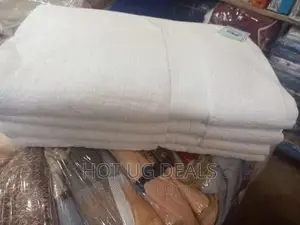 Large Cotton White Towel