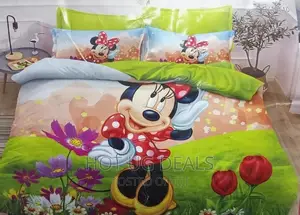 4x6 Kids Character Duvets With ✓1 Pillowcase ✓1 Bedsheet