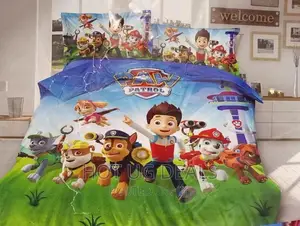 4x6 Kids Character Duvets With ✓1 Pillowcase ✓1 Bedsheet
