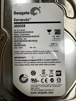 3tb Seagate High-Speed Desktop HDD (7200 Rpm) - Perfect for Creators!