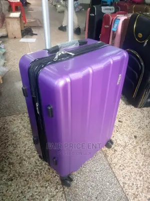 Plastic Suitcases Medium ( Purple)