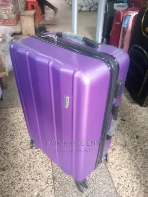 Plastic Suitcases Medium ( Purple)