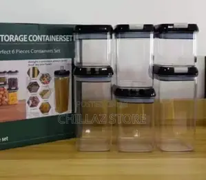 5pcs Airtight Food Storage Containers