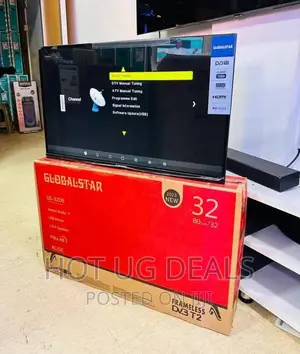 32inch Framless Led Digital Tv With Inbuilt Free To Air