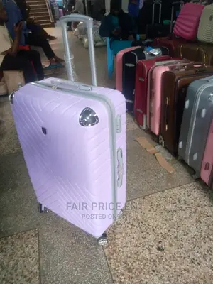 Plastic Suitcases Medium (Purple)