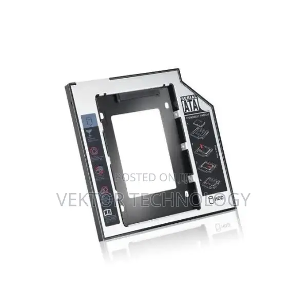Universal SATA 2nd HDD SSD Hard Drive Caddy for CD/DVD-ROM