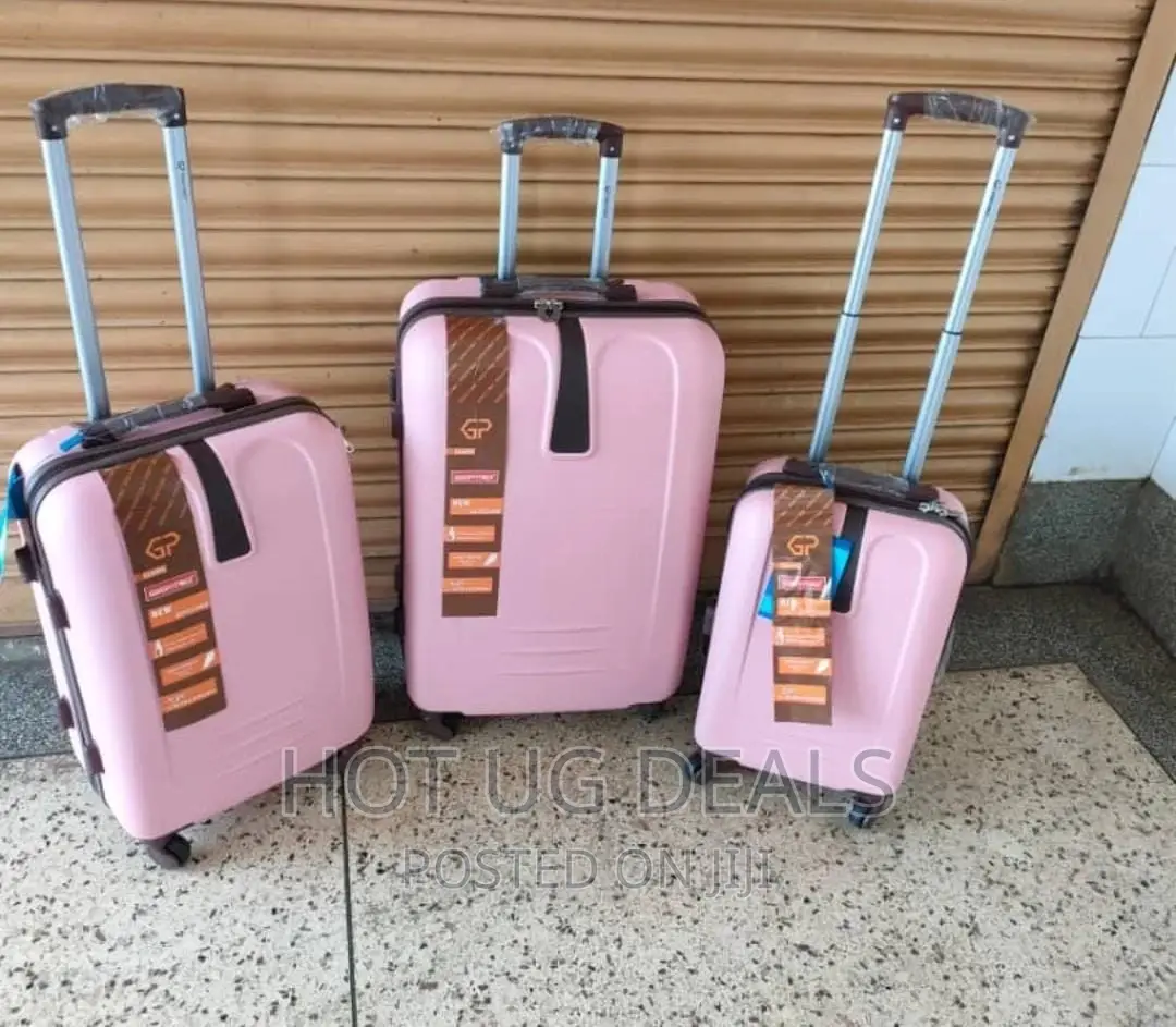 Waterproof Travel Suitcases- Pink