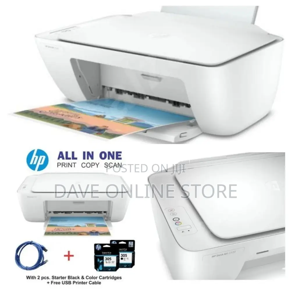 Hp Deskjet 2320 Printer, All-in-One Inkjet Printer