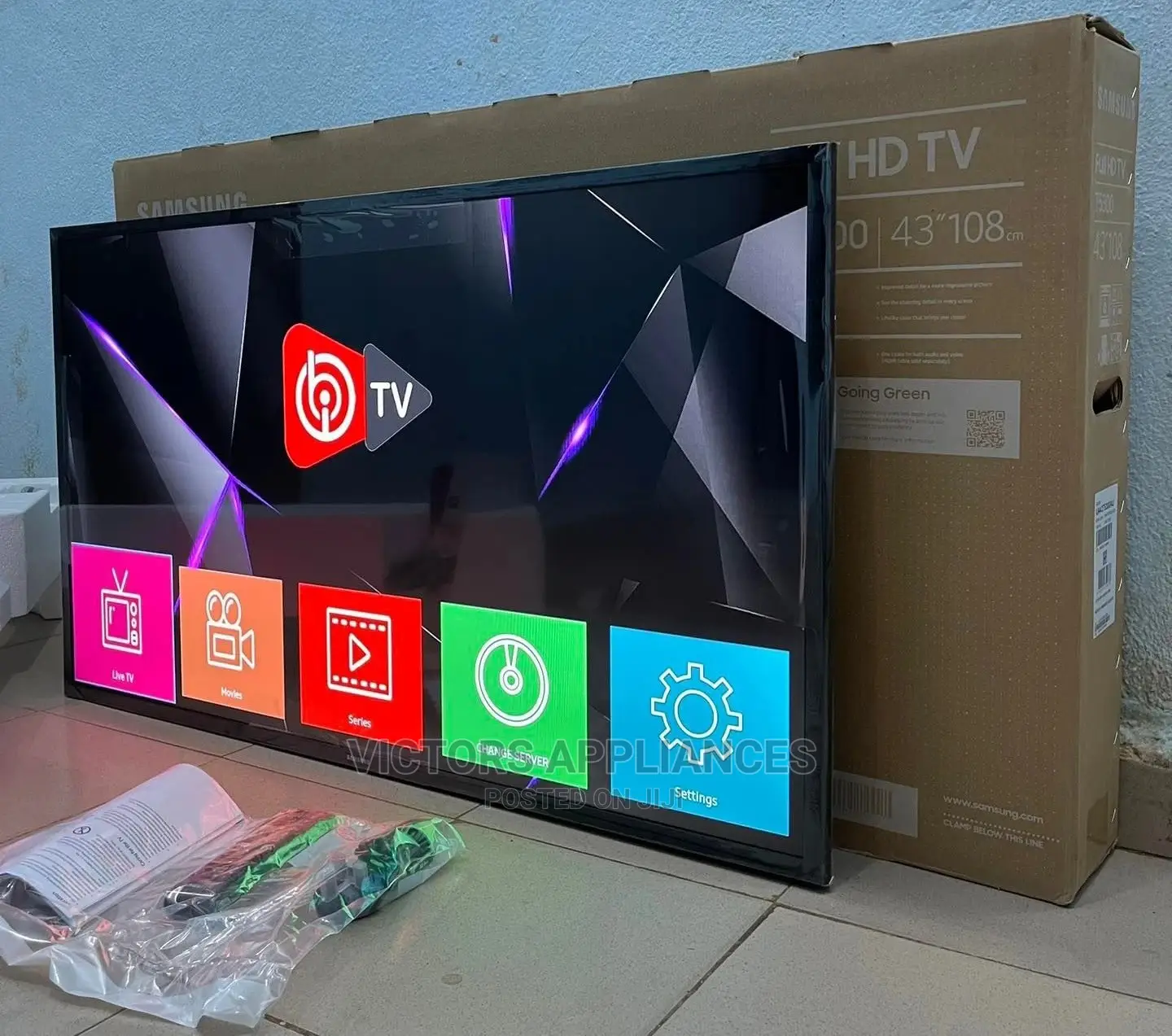 Samsung 43inch Original Crystal Uhd Smart TV