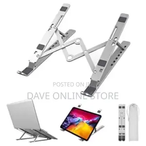 7 Level Adjustable Portable Laptop Stand