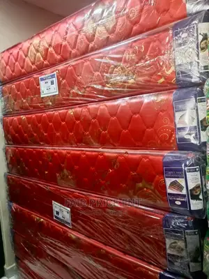 Mattress 5*6 8 Inches Quilted Density( Red).