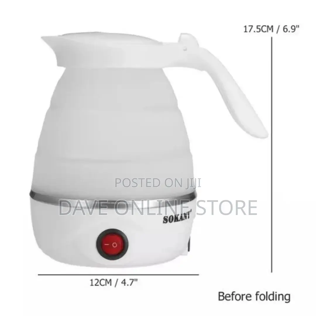 Sokany 0.7L Portable Expandable Collapsible Travel Kettle