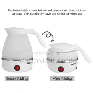 Sokany 0.7L Portable Expandable Collapsible Travel Kettle