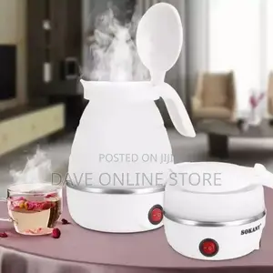 Sokany 0.7L Portable Expandable Collapsible Travel Kettle