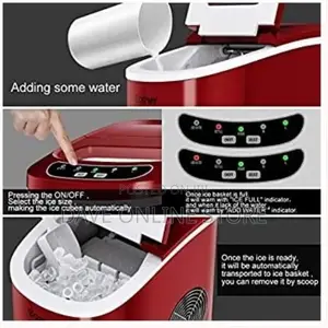 Portable Countertop Electric Ice Maker High Capacity
