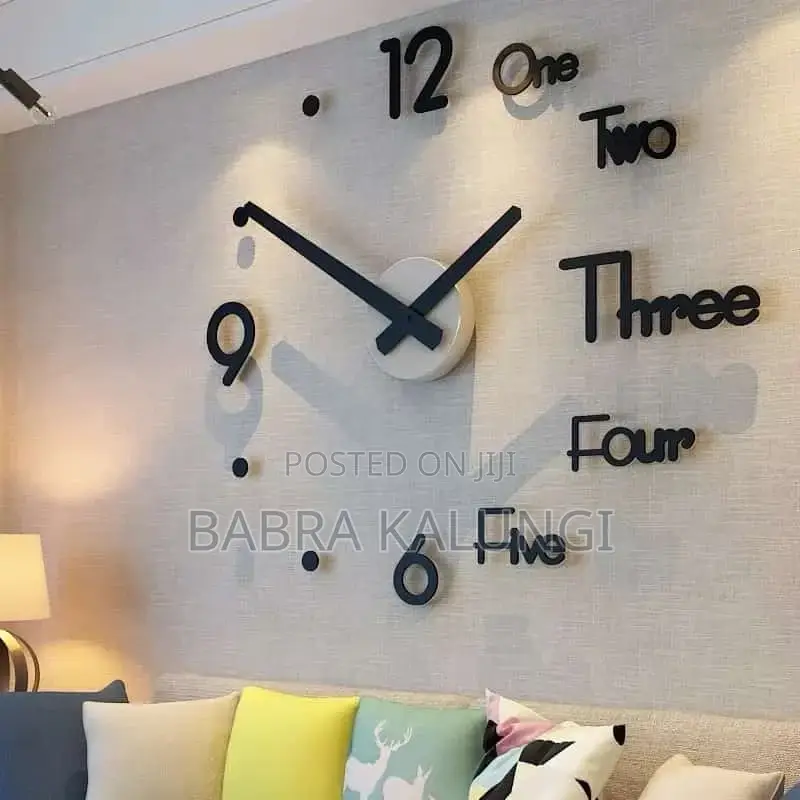 Wall Clock Black Wall Clock