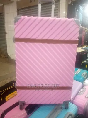Executive Plastic Suitcase Large ( Pink)
